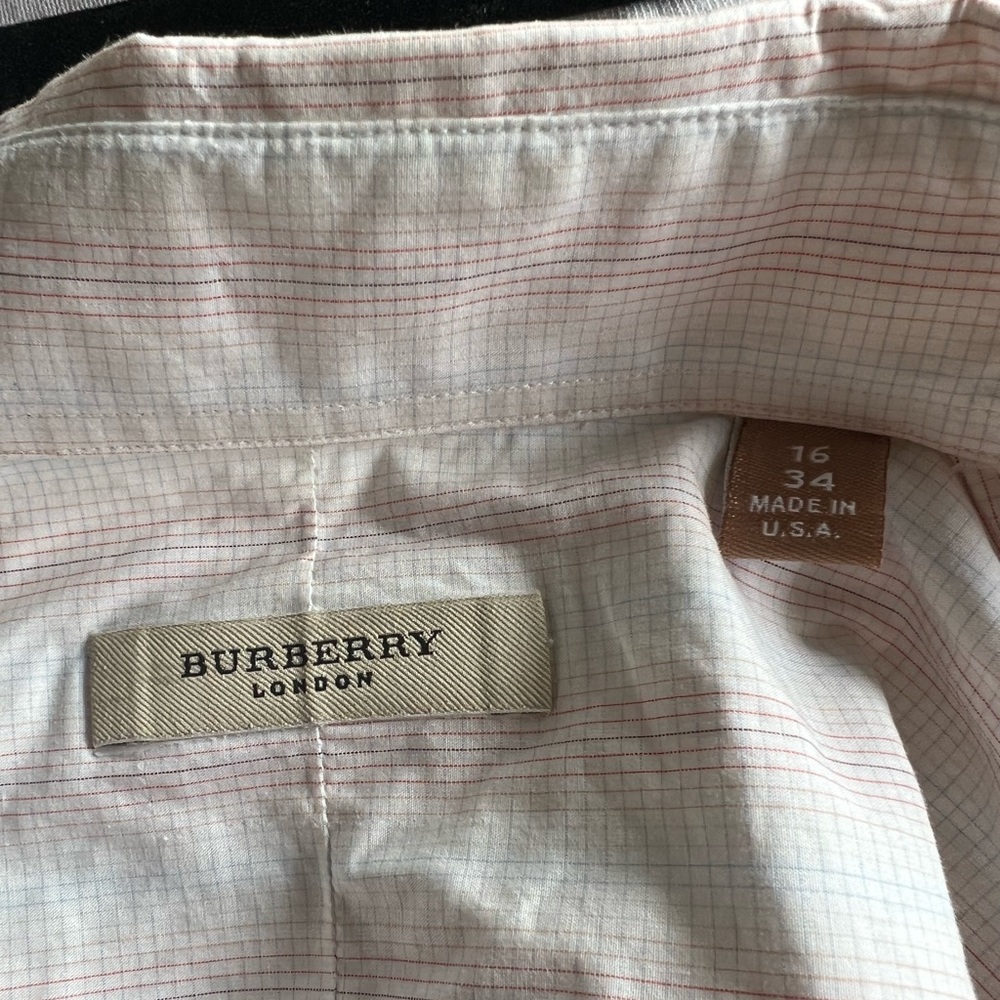 Burberry Patterned Button Down Shirt - image 2